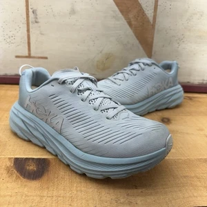 Womens 8 D Wide Hoka One One Rincon 3 Ice Flow Cloud Blue Athletic Running Shoes - Picture 1 of 9