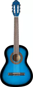 GUITARE CLASSIQUE 3/4 BLUE BURST EKO CS5-BLU - Foto 1 di 7
