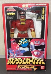 BANDAI Toei Power Rangers Carranger Red 1996 Figure Used w/box Vintage JP - Picture 1 of 16