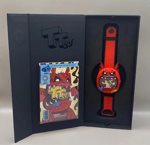 Reloj Toy Tokyo Joe Ledbetter Fire Cat Edición Limitada Exclusivo - Imagen 1 de 4