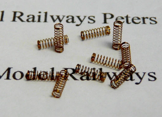 GRAHAM FARISH Peters Spares PS12 Replacement Farish Brush / Coupling Springs (Pk10) N