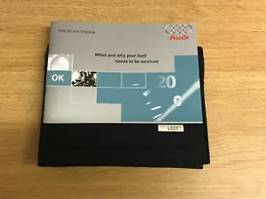 AUDI SERVICE BOOK, BRAND NEW AND GENUINE, FOR ALL PETROL AND DIESEL - Picture 1 of 3