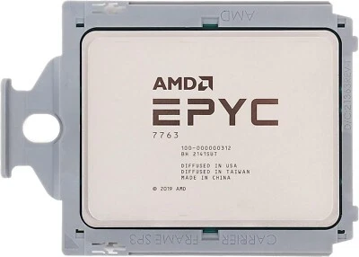 AMD EPYC 7763 64C 2.45GHz 3.5GHz 256MB Socket SP3 2P 280W - Image 1 of 2