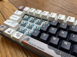 Custom 65% Wireless Mechanical Keyboard-Space Gray-all profits donated - Picture 1 of 15