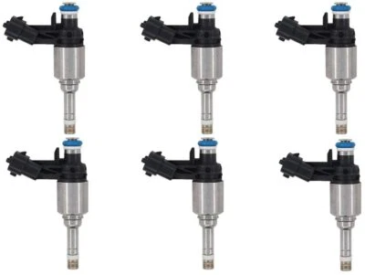 Paquete NewYall de 6 inyectores de combustible 2008-2011 Cadillac CTS, STS, Buick, Chevrolet, GMC Foto 1 de 4