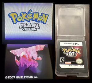 Pokémon Versión Perla - Nintendo DS - Solo Cartucho - Se envía desde EE. UU. - Imagen 1 de 4