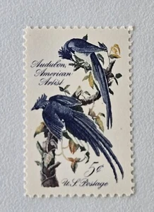 Scott # 1241 - 5 cent -John J. Audubon American Artist - (Magpie Jays) MNH/OG - Picture 1 of 1