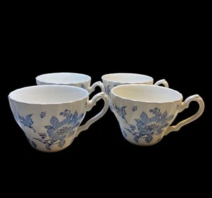 4 VTG Myott Meakin Cups Wild Rose Staffordshire Eng Stoneware See Photos & Read - Picture 1 of 10