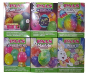 Paas Osterei Dekorationsset Lebensmittelecht Färben Eier Färben - Mix & Match! - Bild 1 von 35