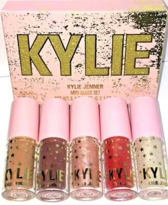 ❤️KYLIE JENNER Cosmetics MINI HIGH GLOSS SET Lipstick HOLIDAY COLLECTION Limited - Image 1 of 3