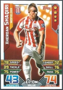 TOPPS MATCH ATTAX 2015-16- #246-STOKE CITY-XHERDAN SHAQIRI - Picture 1 of 1