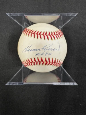 Harmon Killebrew Signed Autographed Rawlings OAL Baseball Inscribed JSA - Image 1 of 2