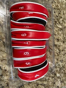 8 Stk. Callaway Golf Deluxe Eisen Headcover Set - Sand Wedge Cover fehlt - Bild 1 von 8