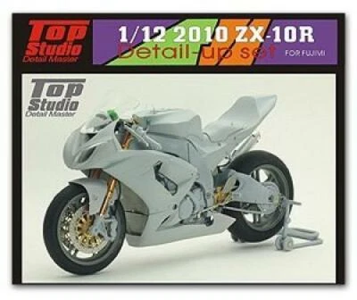  Top Studio 1/12 Kawasaki ZX-10R NINJA Full Detail Up set for FUJIMI EVA 5654 - Image 1 of 4