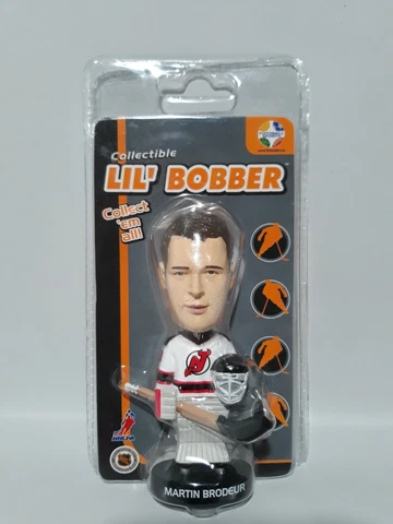 Martin Brodeur Bobblehead Lil Bobbers Collectibles 4" Hockey Player RARE ITEM Cover