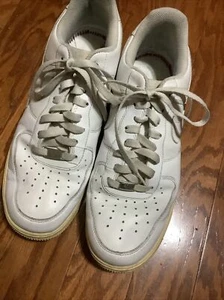 Nike Air Force One Men's Sneakers White Size 11.5 - Picture 1 of 9
