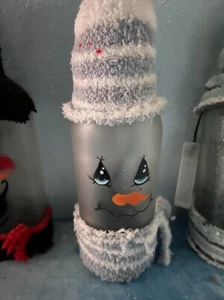 Homemade Whisky snowman - Picture 1 of 1