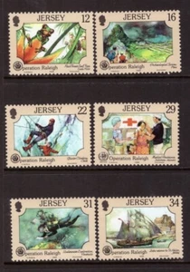 Jersey 1988 Operación Raleigh conjunto como nuevo sellos MNH - Imagen 1 de 1
