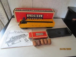Lionel, O Gauge, 3562-50 Barrel Car, OB. - Picture 1 of 6
