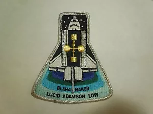 NASA Space Shuttle Mission STS-43 Atlantis Astronauts Embroidered Sew On Patch - Picture 1 of 3