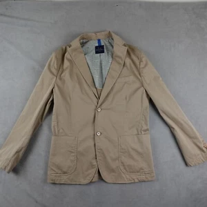 Harmont and Blaine Jacket Mens 54 Beige Gentleman Blazer - Picture 1 of 24