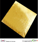 Feuille feuille d'or pur comestible Corée 100 pièces plus épaisse 24 carats feuille décoration alimentaire art