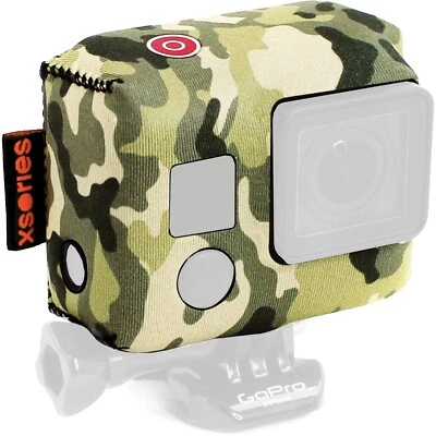 XSories TuXSedo Neoprene JACKET for GoPro Hero 3 3+ 4 Dive/Standard Jungle Camo - Image 1 of 2