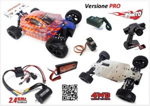 Buggy Pro 1/10 Brushless Rocket 3100KV 60A ESC Metal Frame Servo HD Radio 2.4 - Picture 1 of 1