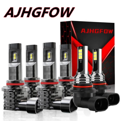 Faros LED + faros antiniebla para Ford Five Hundred sedán 4 puertas 2005-2007 Foto 1 de 4