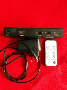 HDMI Splitter Switch 4 input 1 output HDMI Switcher 4X1 - Bild 1 von 2