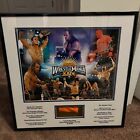 WWE+Wrestlemania+24+Winners+Plaque+Signed+Autographed%C2%A0