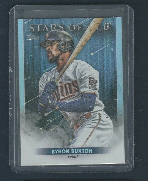 2022 Topps Series 1 Baseball Stars of MLB SMLB-12 Byron Buxton - Image 1 of 1