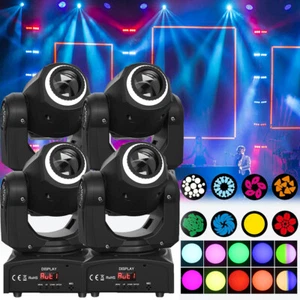 Luz de cabeza móvil LED de 150 W RGBW haz Gobo punto de escenario iluminación DJ discoteca show DMX - Imagen 1 de 14