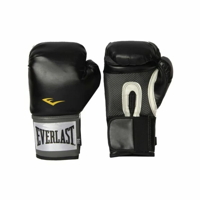 Everlast Pro Style Training Gloves Black 12 Oz.