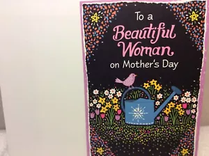 BLUE MOUNTAIN ARTS MOTHER'S DAY GREETING CARD New w/envelope "Beautiful Woman" - Picture 1 of 2