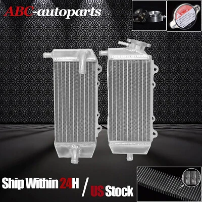 Radiador de aluminio L+R izquierdo y derecho para Suzuki 2004-2006 2005 RMZ250 RMZ 250 Foto 1 de 4