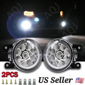 Front Bumper Fog Light Driving Lamps Left&Right For Mitsubishi Outlander 16-2019 - Picture 1 of 14