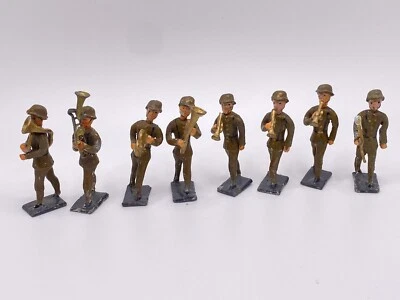 Juego de soldados de juguete de banda de marcha militar de infantería Heyde de colección  Foto 1 de 4