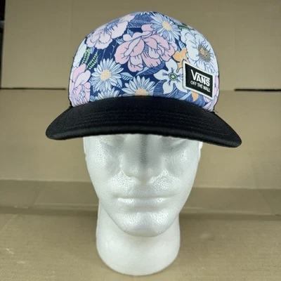 VANS Off The Wall Snapback Trucker Hat Multi OS Adjustable Floral Mesh Back - Image 1 of 4