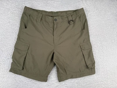 Boy Scouts Shorts Youth Extra Large Green Switchbacks NO LEGS Polyester 36x8 - Image 1 of 4