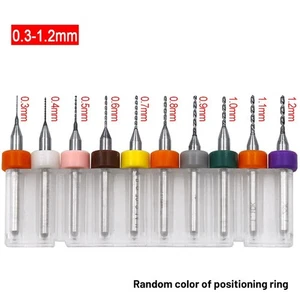 0,3-1,2 mm PCB-Bohrer 10-teilig/Set 10 * 10-teilig Bohrer für Rotationswerkzeuge - Bild 1 von 11