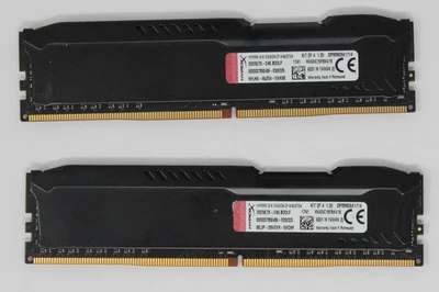 Kingston FURY 8 GB (2x4GB) HX424C15FBK4/16 PC4-19200 (DDR4-2400) RAM (#26719) - Bild 1 von 2