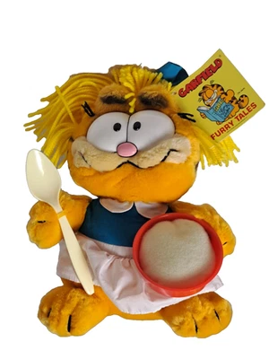 VTG. Dakin 1981 GARFIELD GOLDILOCKS FURRY TALES 9" PLUSH W/ TAG - Image 1 of 4