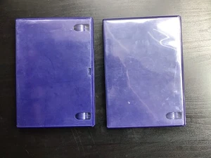 2 étuis DVD simples bleus 14 mm, occasion - Photo 1/3