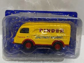 Renault 1000 KG PUBLICITE 1:43 VAN PINDER CIRCUS Diecast modelco coche miniatura Foto 1 de 1