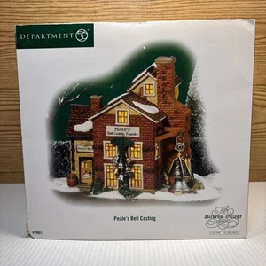 Dept 56 Dickens Village Peale’s Bell Casting #799911 RETIRED 2009 - New In Box - Bild 1 von 4