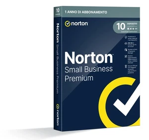 NORTON SMALL BUSINESS PREMIUM 1USER 10 DEV 500GB BACKUP 12 MESI - Foto 1 di 1