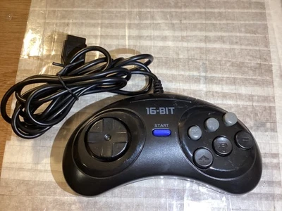 16-bit Controller  6 Button Gamepad for SEGA Genesis & Megadrive - Image 1 of 4