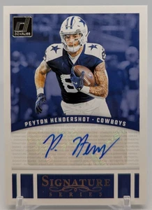 2024 Panini Donruss - Peyton Hendershot #SSE-PHE Signature Series (AU) - Cowboys - Picture 1 of 3