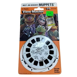 Neu Vintage 1979 Meet Jim Henson's Muppets 3D View-Master 3 Rollen 21 Farbbilder - Bild 1 von 10